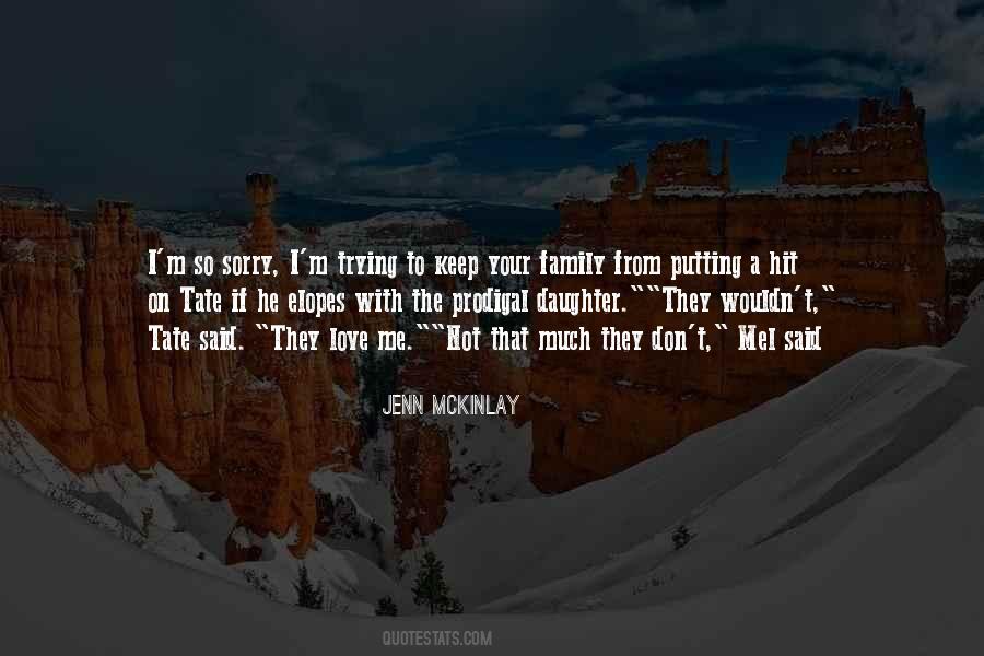 I'm So Sorry Quotes #728778