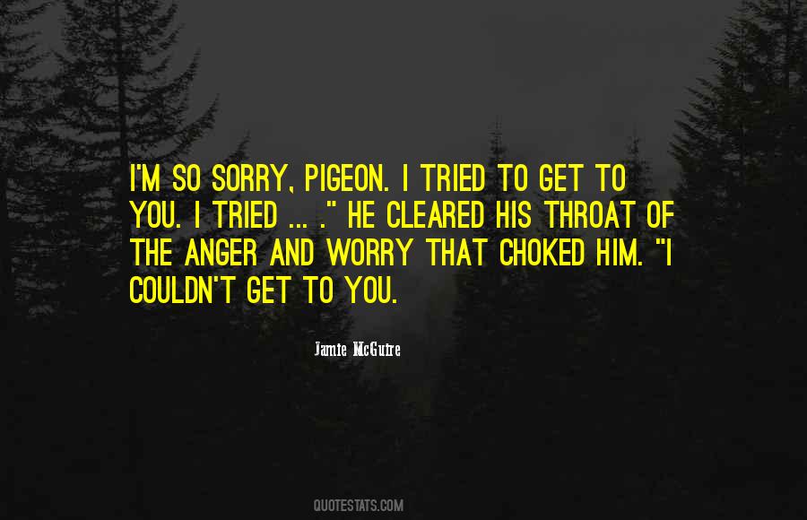 I'm So Sorry Quotes #73389
