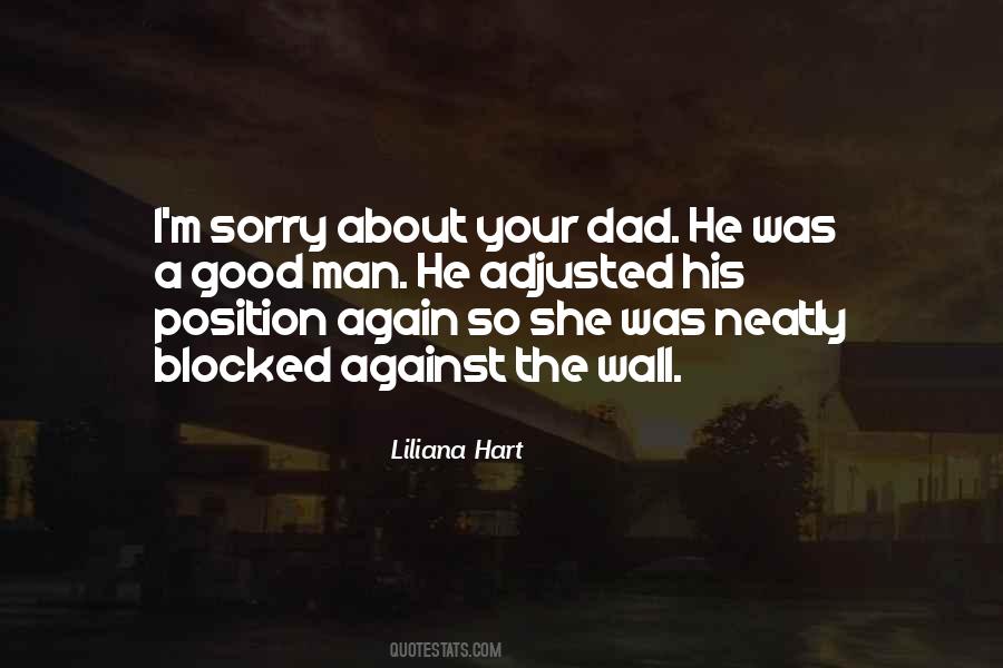 I'm Sorry Dad Quotes #429908