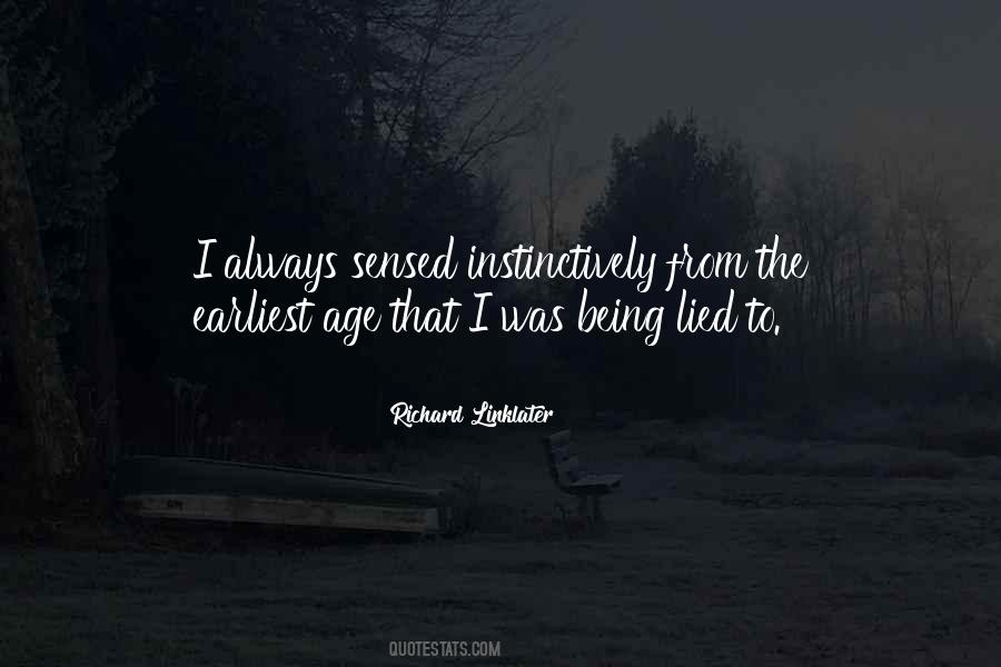 I'm Sorry I Lied Quotes #141017