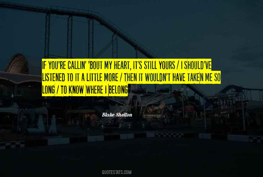 I'm Still Yours Quotes #391070