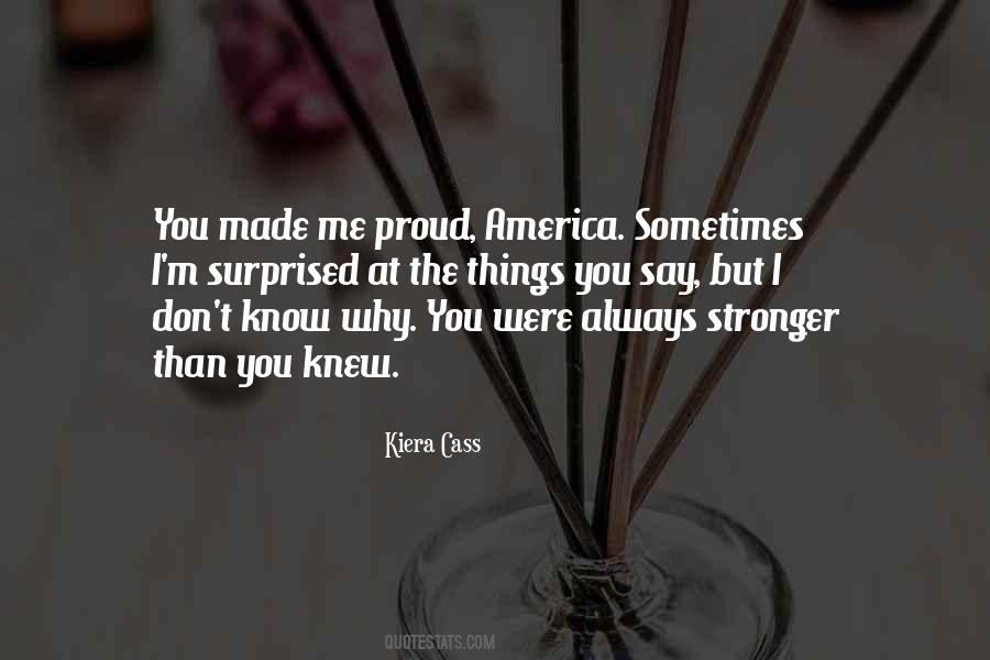 I'm Stronger Quotes #1203919