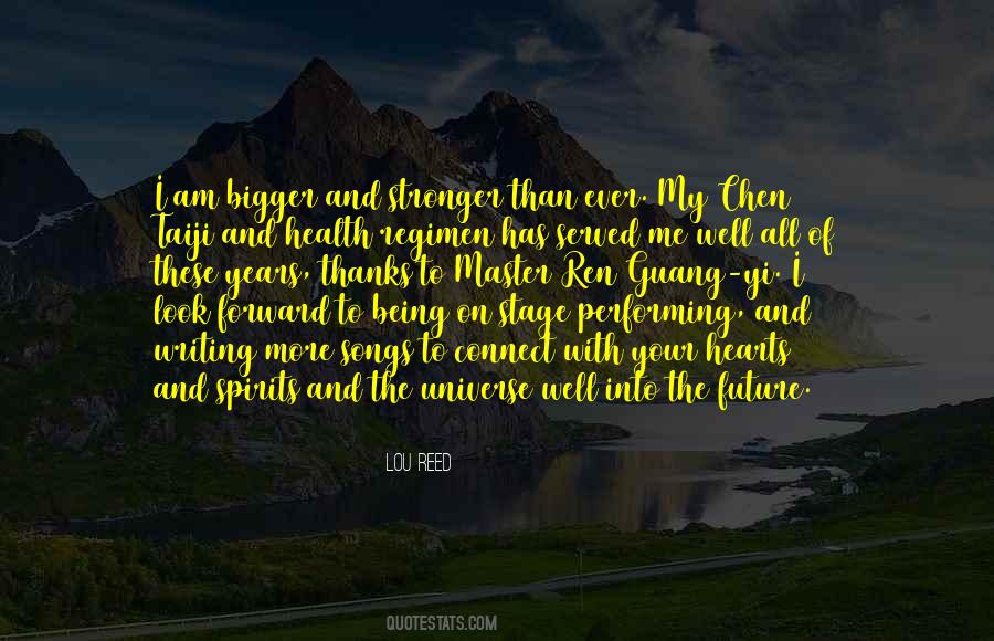 I'm Stronger Than Ever Quotes #1221827