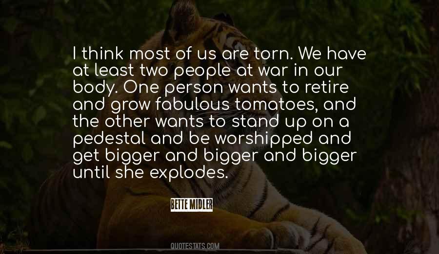 I'm The Bigger Person Quotes #1749615