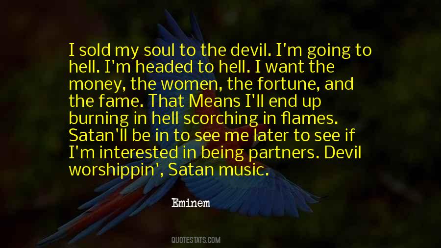 I'm The Devil Quotes #1407199