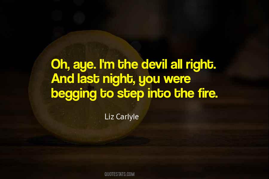 I'm The Devil Quotes #453963