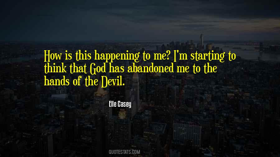 I'm The Devil Quotes #552235