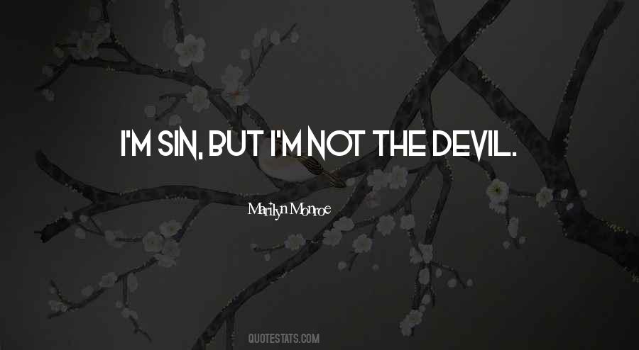 I'm The Devil Quotes #644816