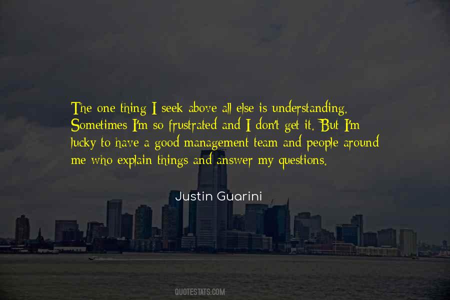 I'm The Lucky One Quotes #125130