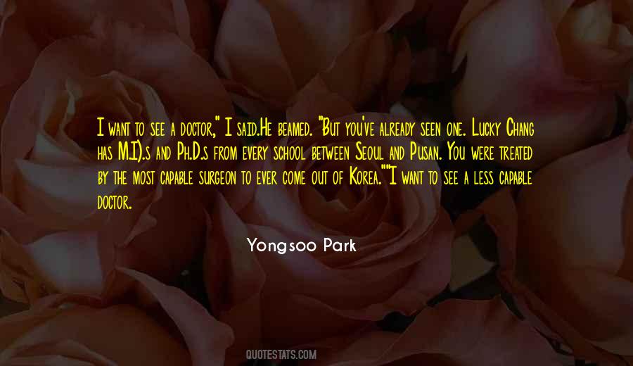 I'm The Lucky One Quotes #3240