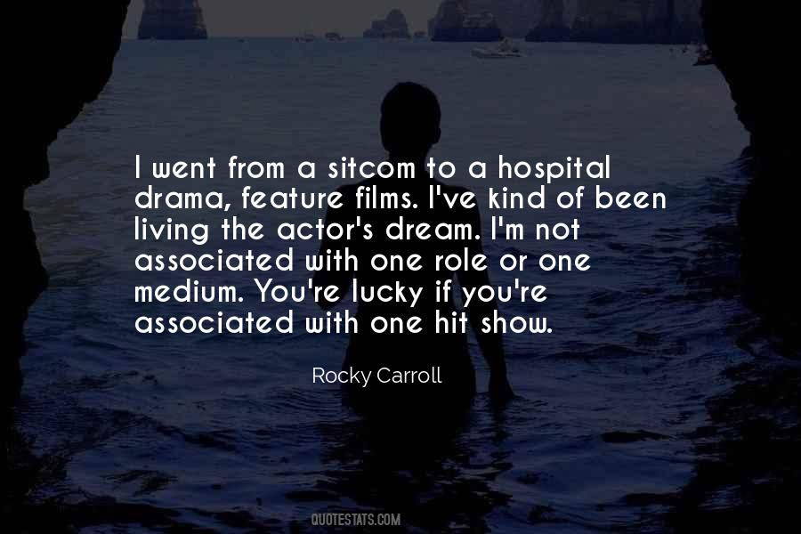 I'm The Lucky One Quotes #63943