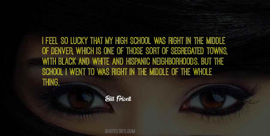 I'm The Lucky One Quotes #91292