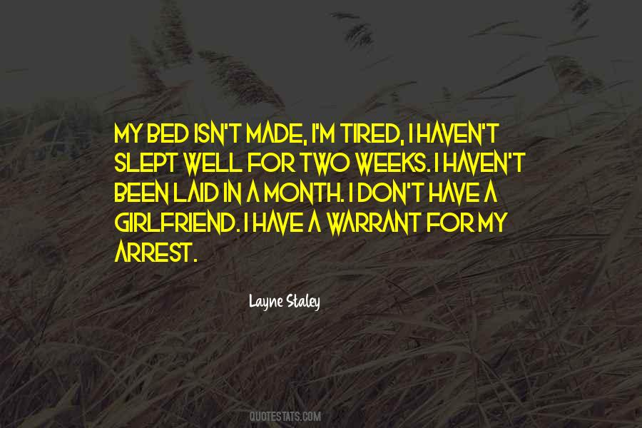 I'm Tired Quotes #1293303