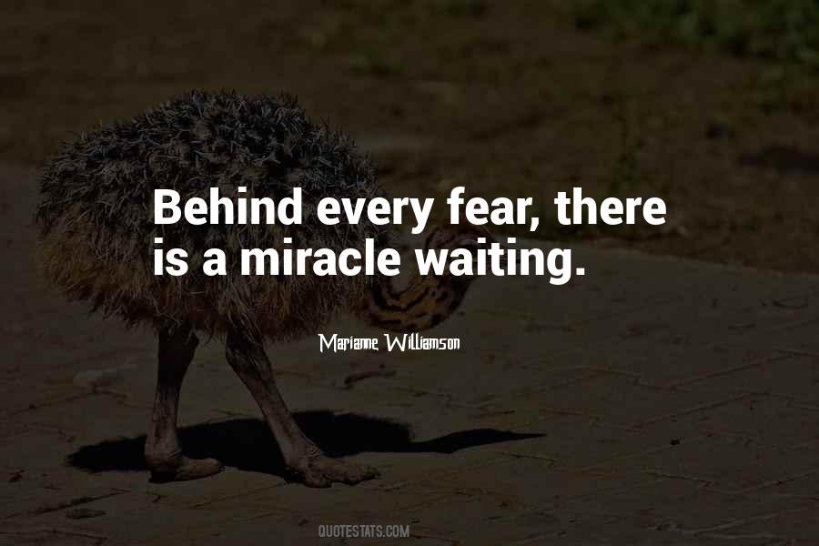 I'm Waiting For A Miracle Quotes #1743885