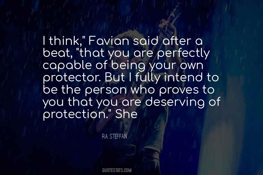 I'm Your Protector Quotes #954966