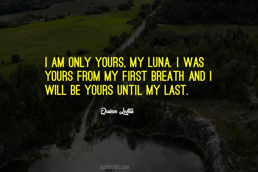 I'm Yours Forever Quotes #525671