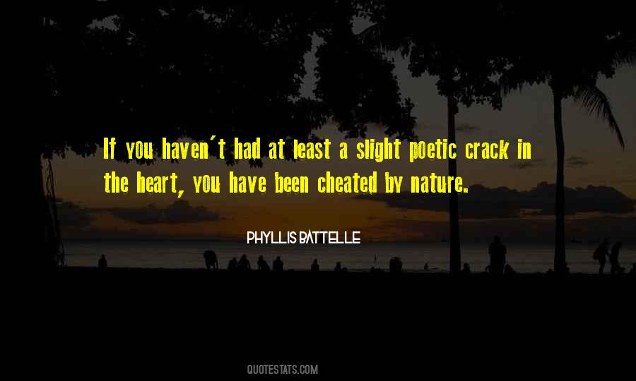 I've Been Cheated Quotes #840190