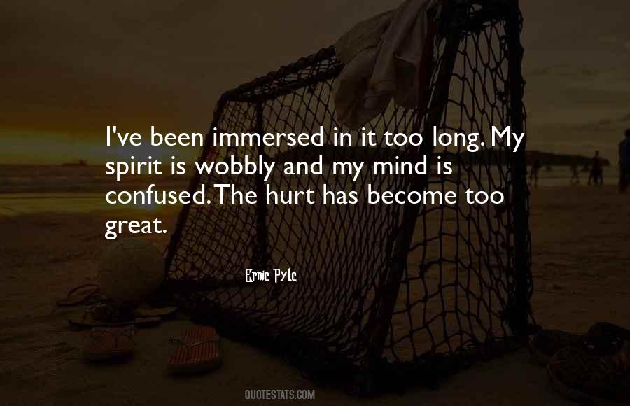 I've Been Hurt Quotes #99567