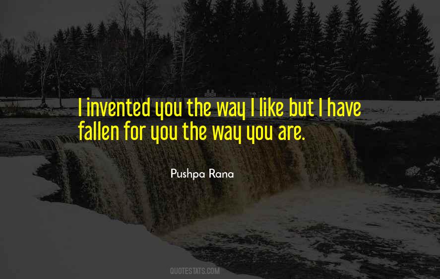 I've Fallen For You Quotes #1704851