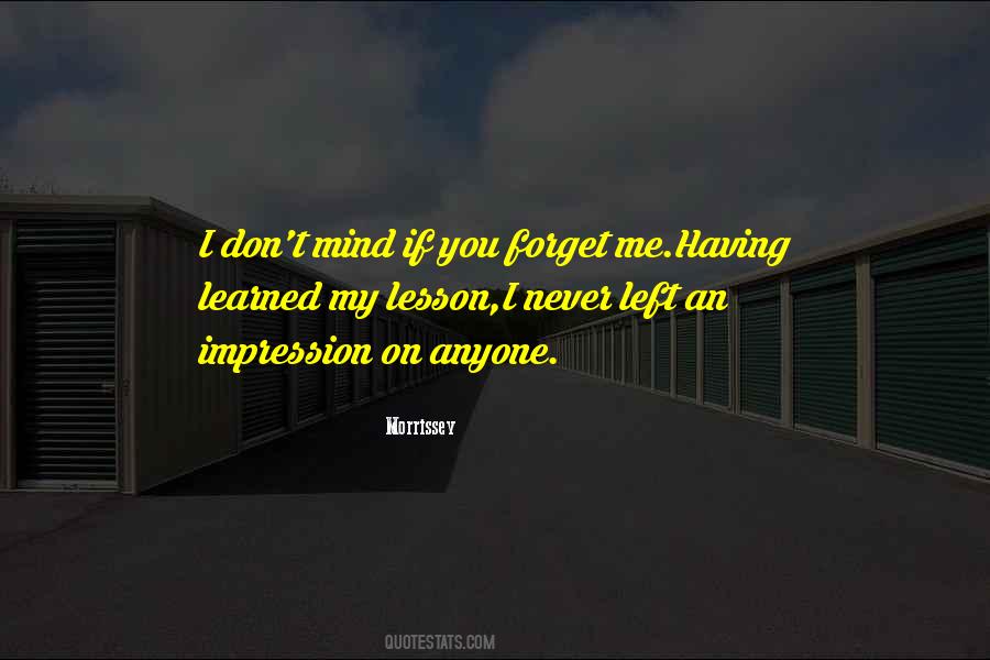 I've Learned My Lesson Quotes #1111575