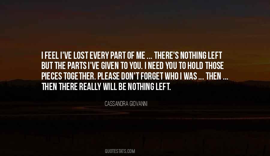 I've Lost You Quotes #694914
