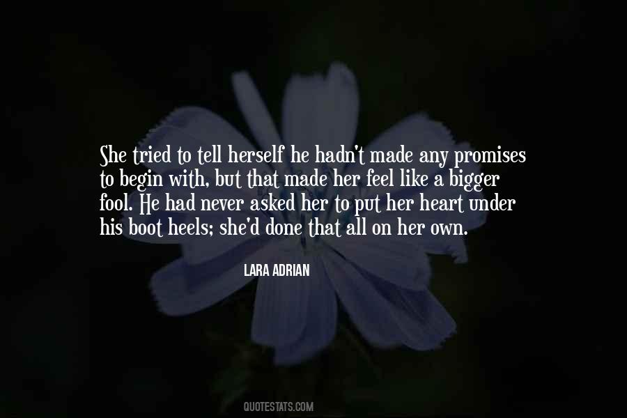 I've Made A Fool Of Myself Quotes #614332