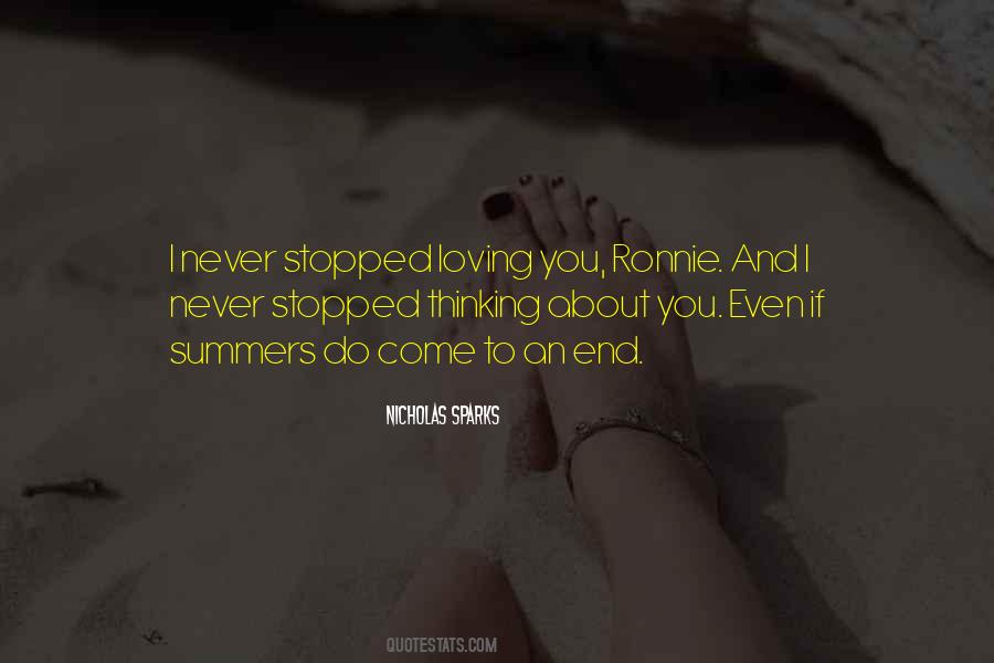 I've Never Stopped Loving You Quotes #1805148