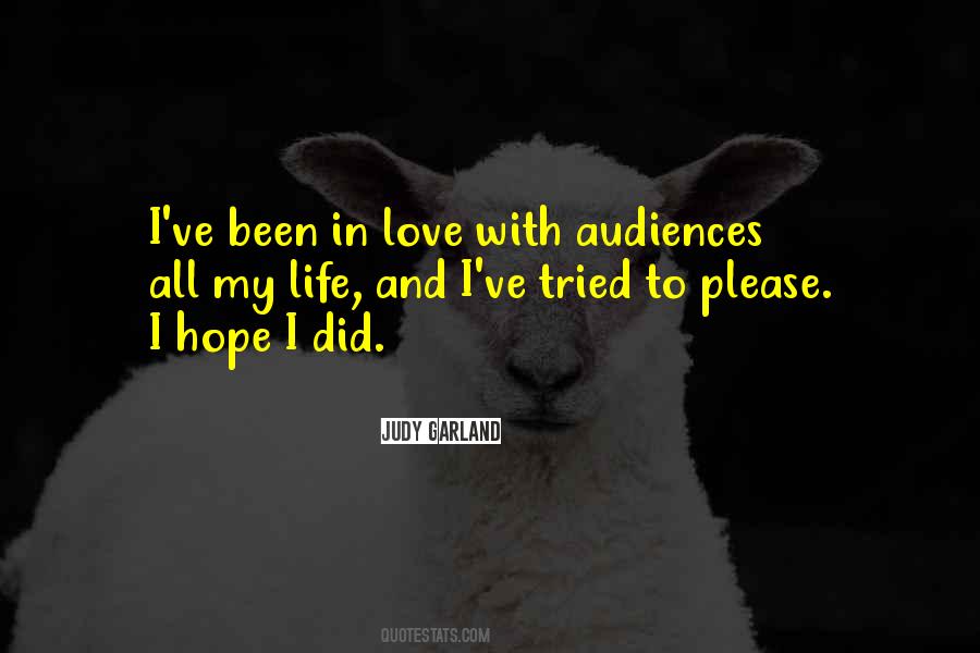 I've Tried My Best Love Quotes #430977