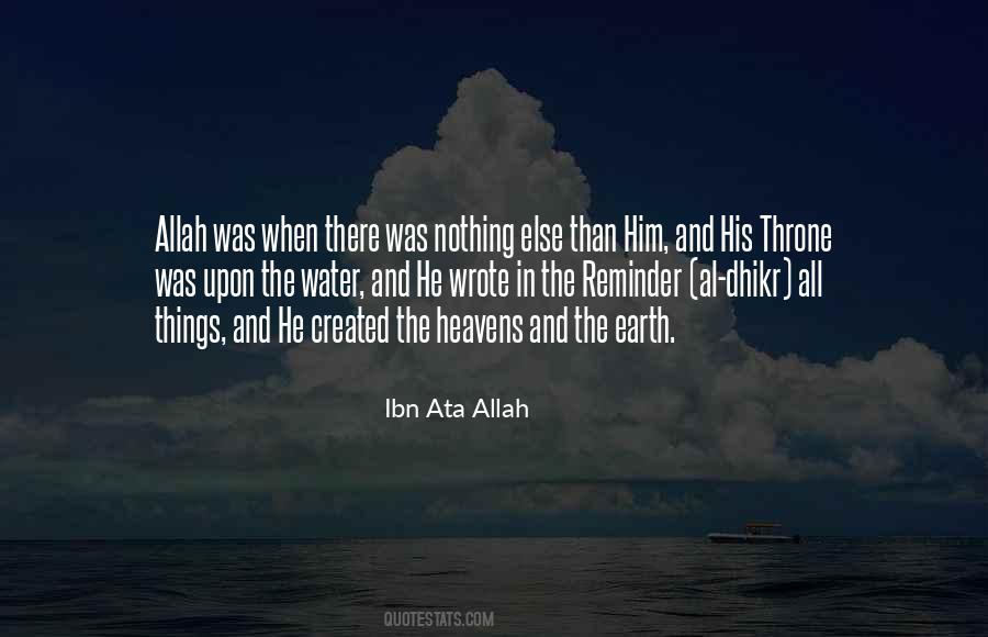 Ibn Ata'illah Quotes #942207