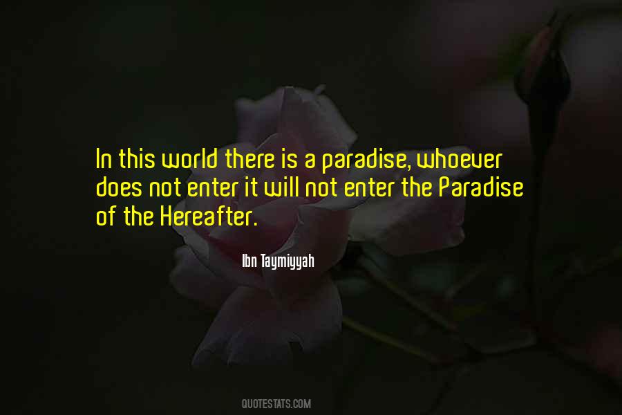 Ibn E Taymiyyah Quotes #1030740
