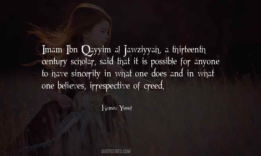 Ibn Qayyim Al Jawziyyah Quotes #1538200