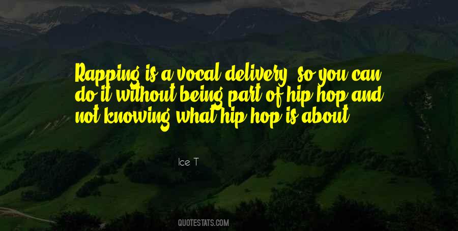 Ice T Rap Quotes #378671