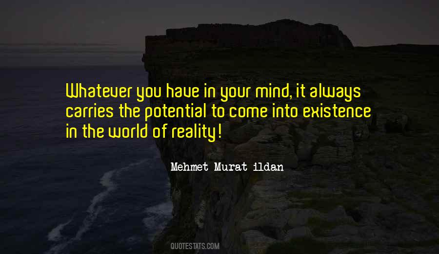 Ideas To Reality Quotes #1540894