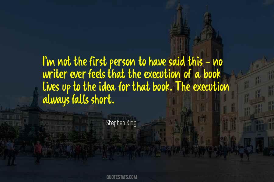 Ideas Vs Execution Quotes #1005107