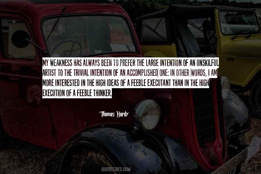 Ideas Vs Execution Quotes #1021834