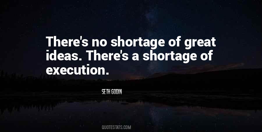 Ideas Vs Execution Quotes #842610