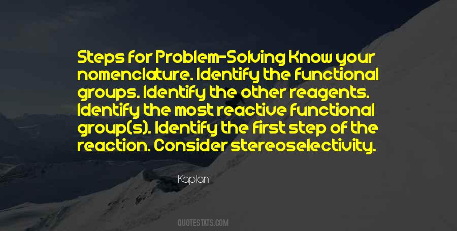 Identify The Problem Quotes #1598769