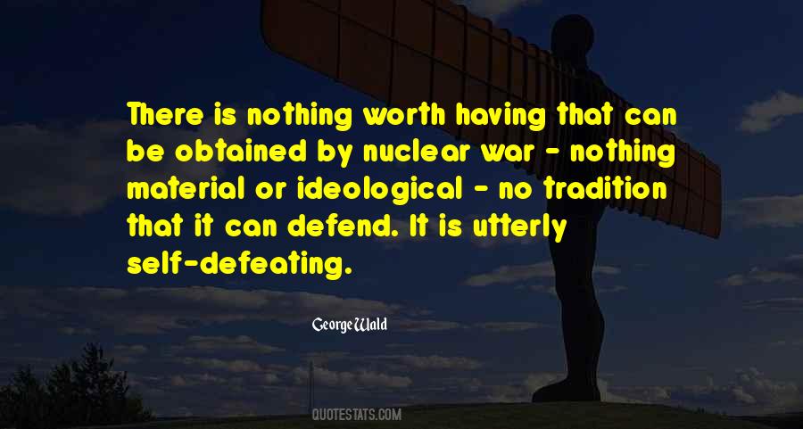 Ideological War Quotes #891106