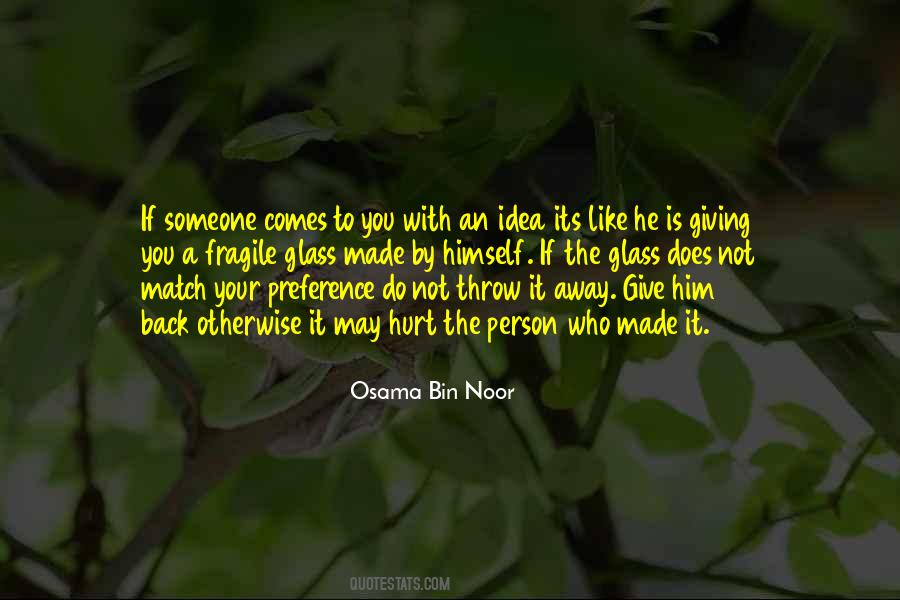 If He Comes Back Quotes #1324591
