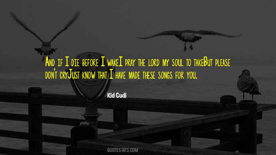 If I Die Don't Cry For Me Quotes #1719168