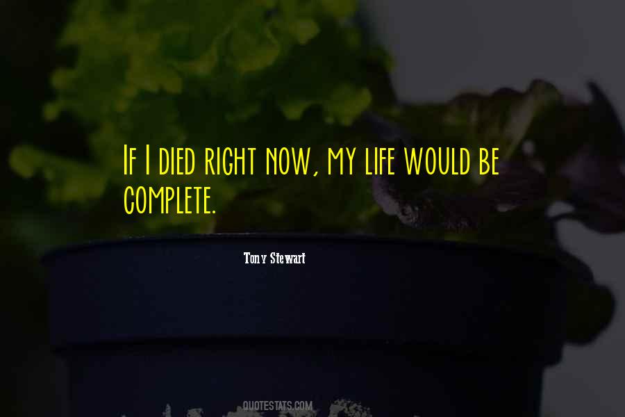 If I Died Quotes #140742