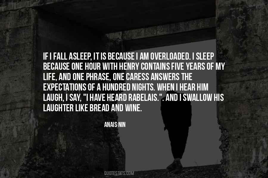 If I Fall Asleep Quotes #1612386