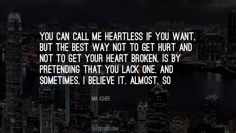 If I Get Hurt Quotes #821484