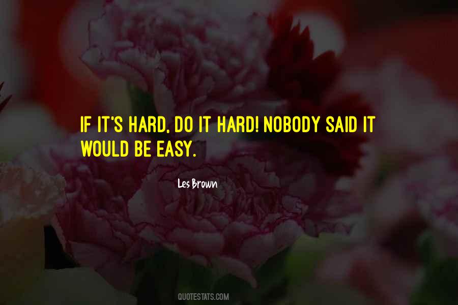 If It's Easy Quotes #110952