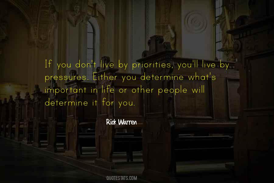 If It's Important Quotes #6743