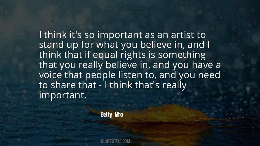 If It's Important Quotes #79190