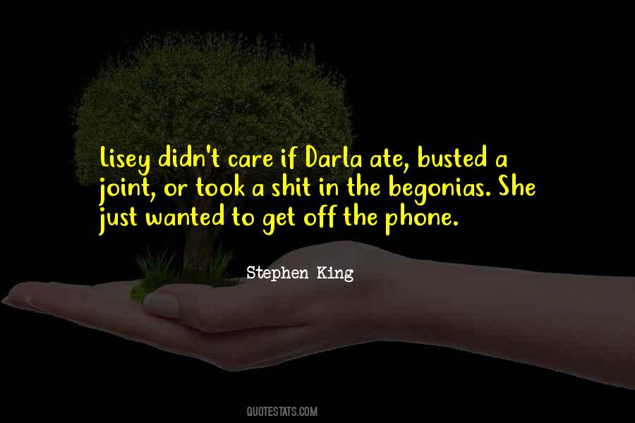 If She Didn't Care Quotes #1648837