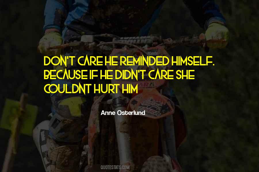 If She Didn't Care Quotes #457831