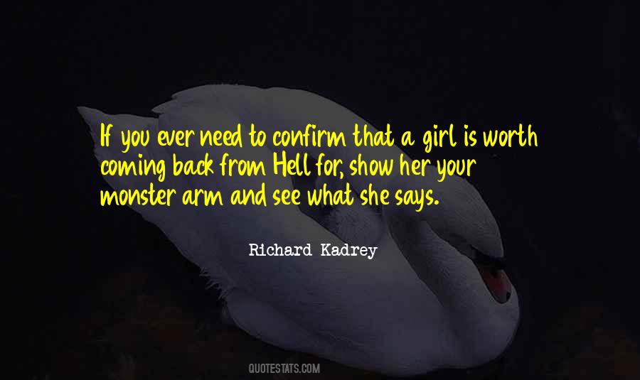 If She Is Quotes #88501