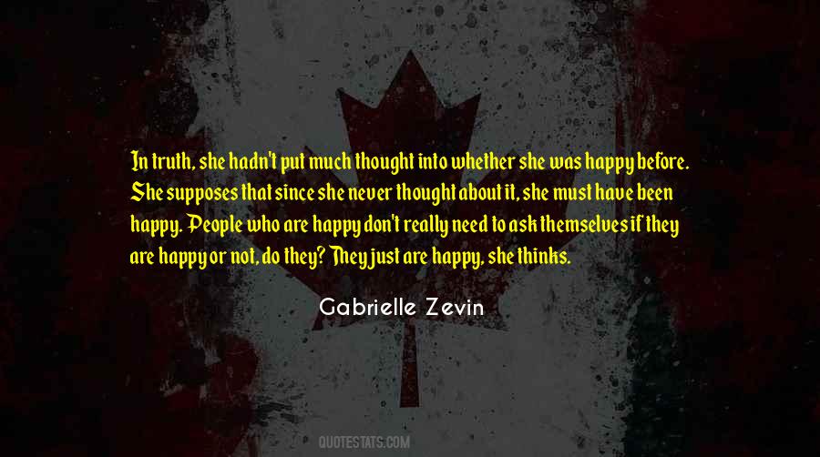 If She's Happy Quotes #989330